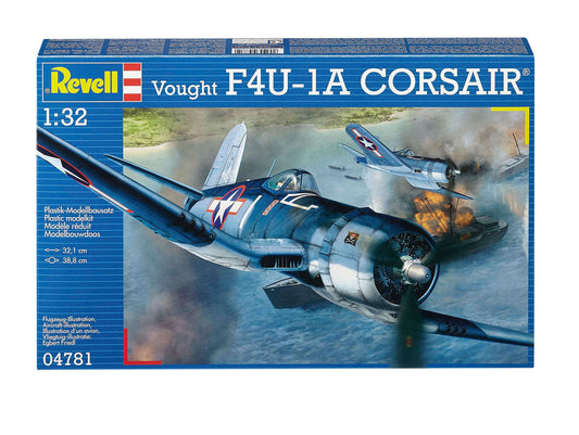 Plane Model Kit Revell Vought F4U-1A Corsair 1:32