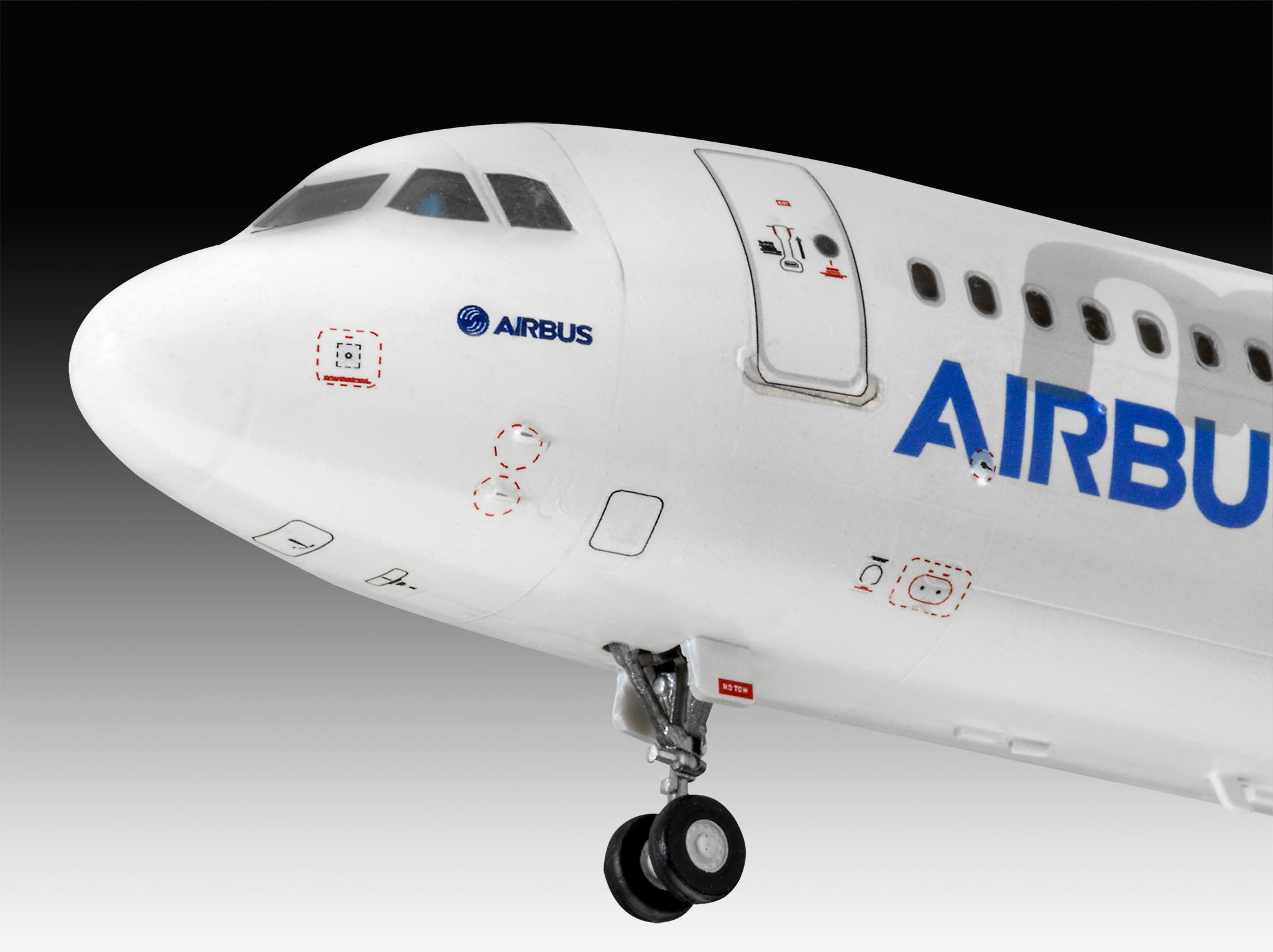 Plane Model Kit Revell Model Set Airbus A321neo Factory Colours 1:144 Alternate 2