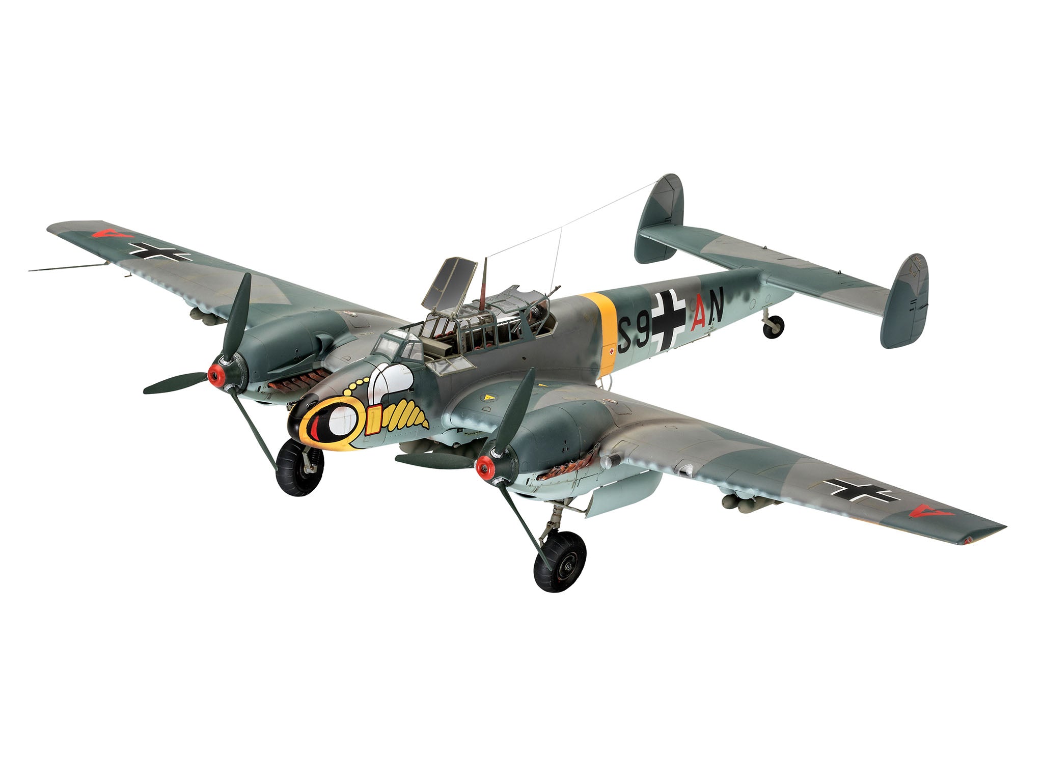 Plane Model Kit Revell Messerschmitt Bf110 C-2/C-7 1:32 Alternate 1