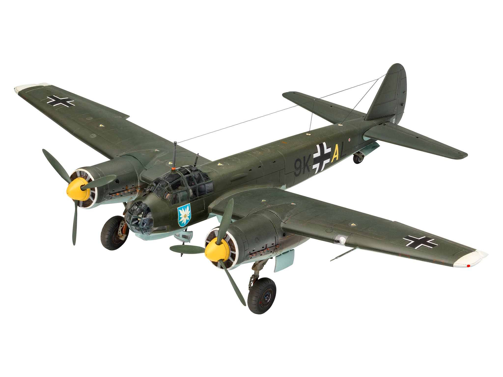 Plane Model Kit Revell Junkers Ju88 A-1 Battle of Britain 1:72 Alternate 1