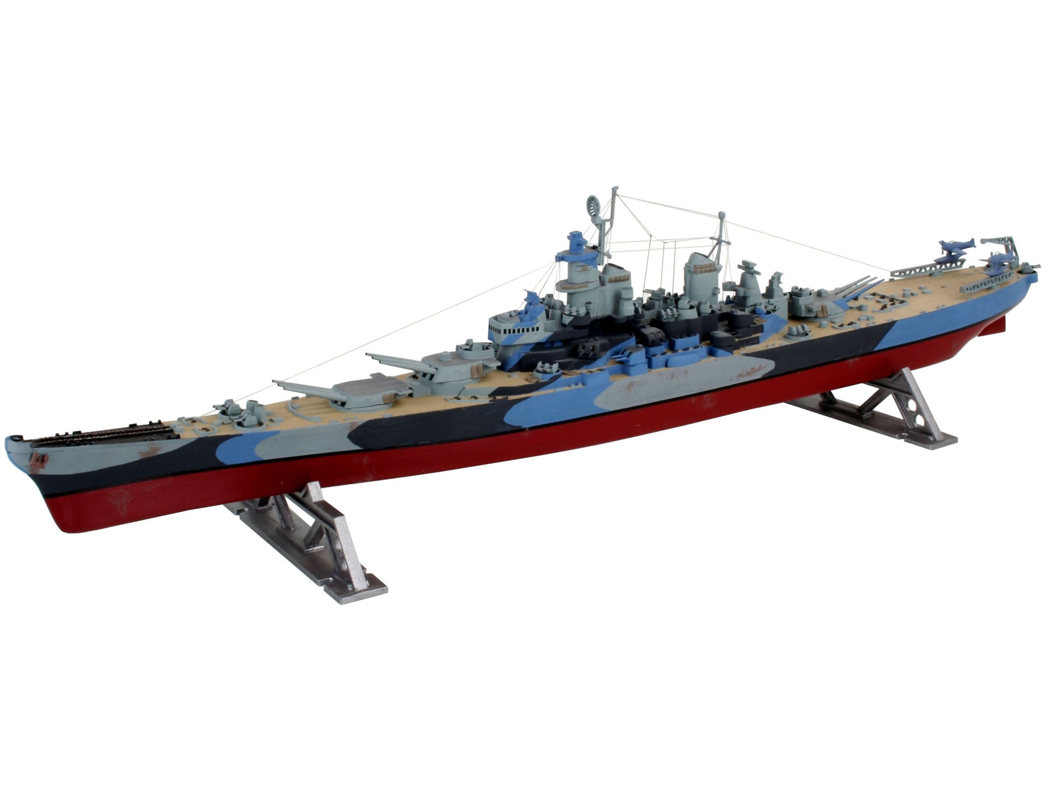 Warship Model Kit Revell Battleship U.S.S. Missouri WWII 1:535 Alternate 1
