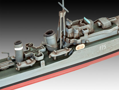 Warship Model Kit Revell HMS Ark Royal & Tribal Class Destroyer 1:720 Alternate 2