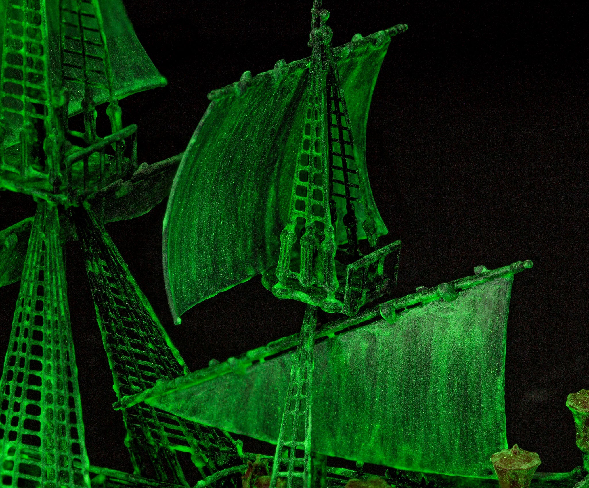Warship Model Kit Revell Ghost Ship easy-click-system with Night Color 1:150 Alternate 1