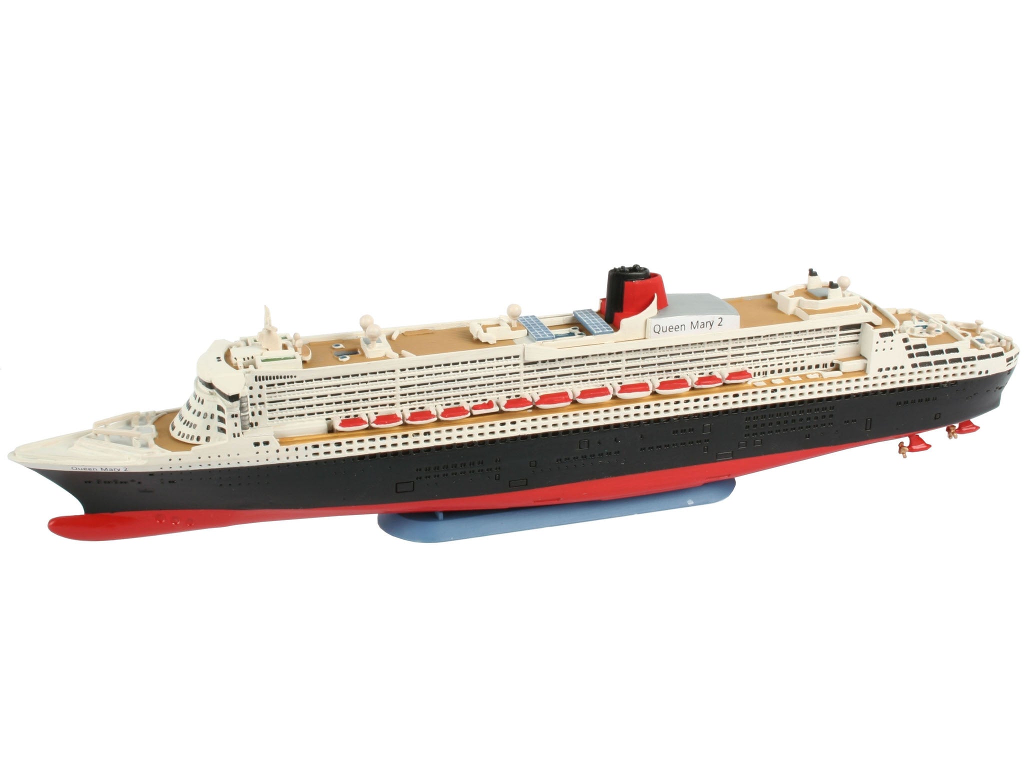 Cruise Liner Model Kit Revell Model Set Queen Mary 2 1:1200 Alternate 1