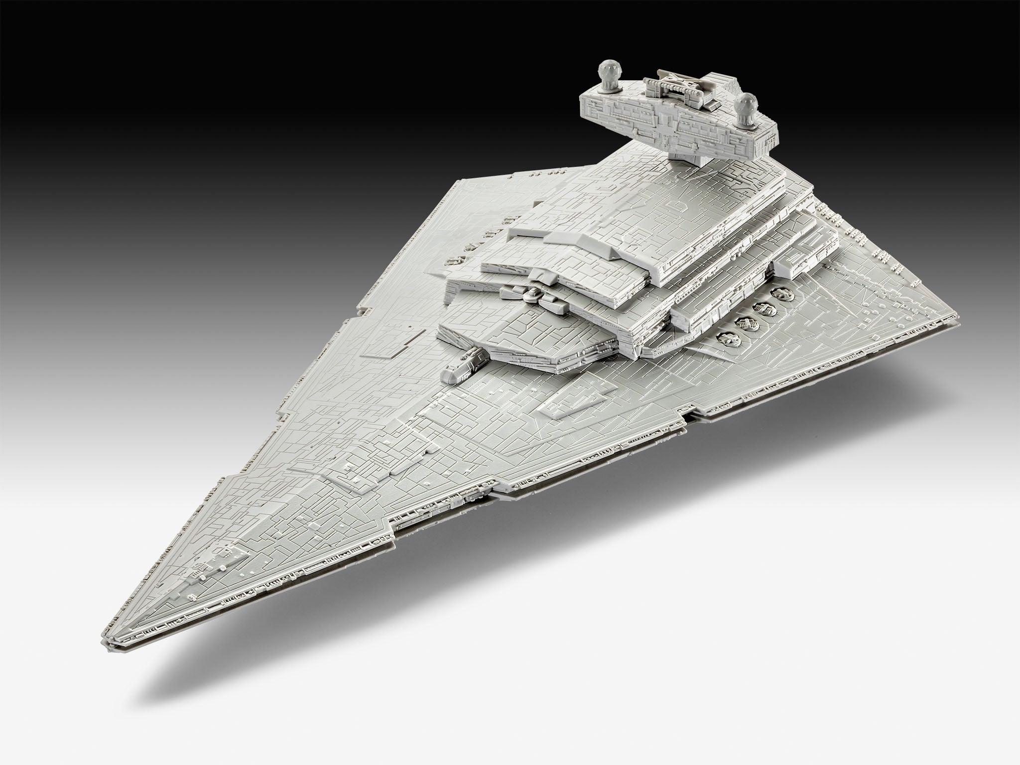 Spacecraft Model Kit Revell Imperial Star Destroyer Build & Play 1:4000 Alternate 2