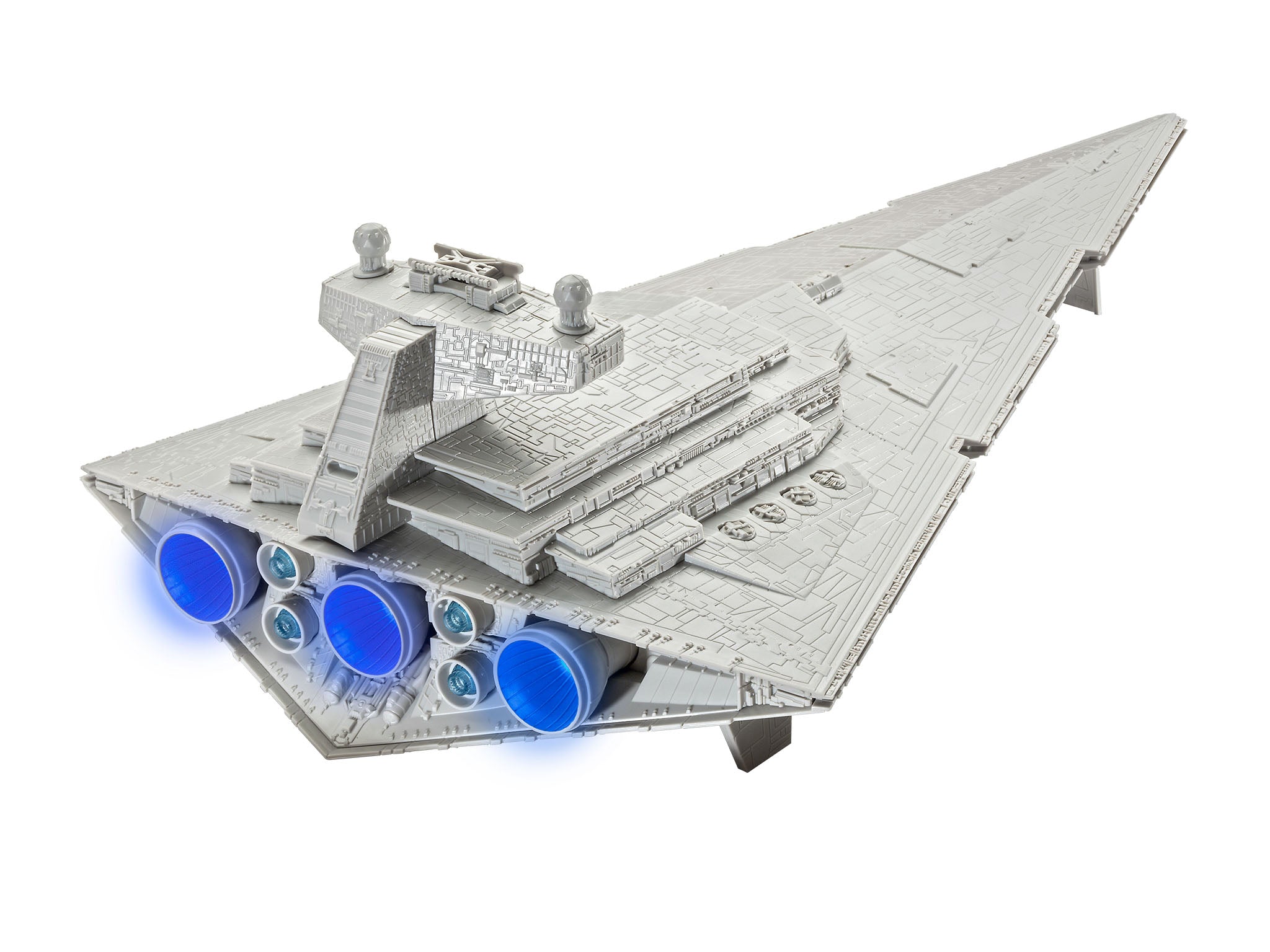 Spacecraft Model Kit Revell Imperial Star Destroyer Build & Play 1:4000 Alternate 1