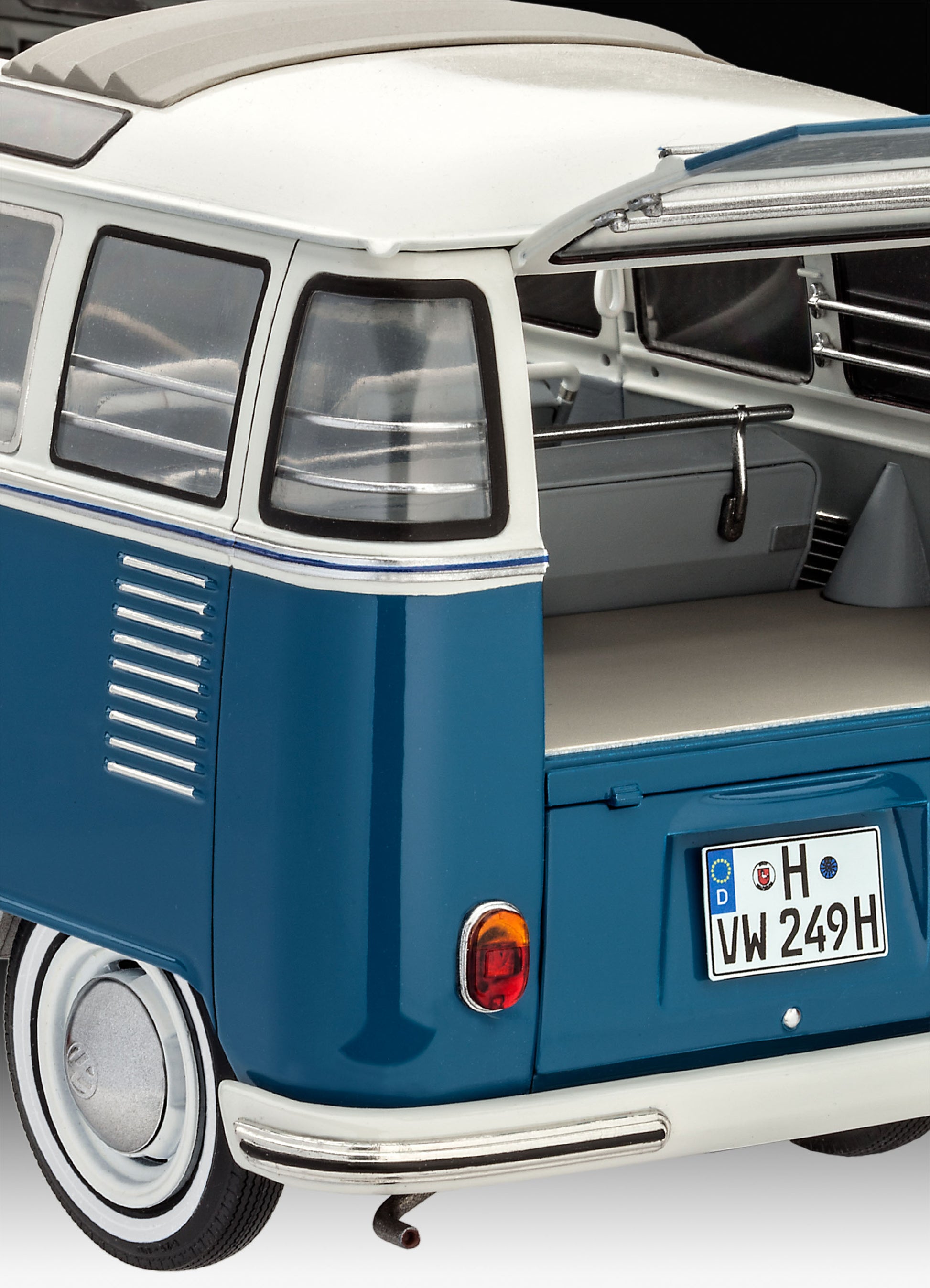 Car Model Kit Revell Volkswagen T1 Samba Bus 1:16 Alternate 2