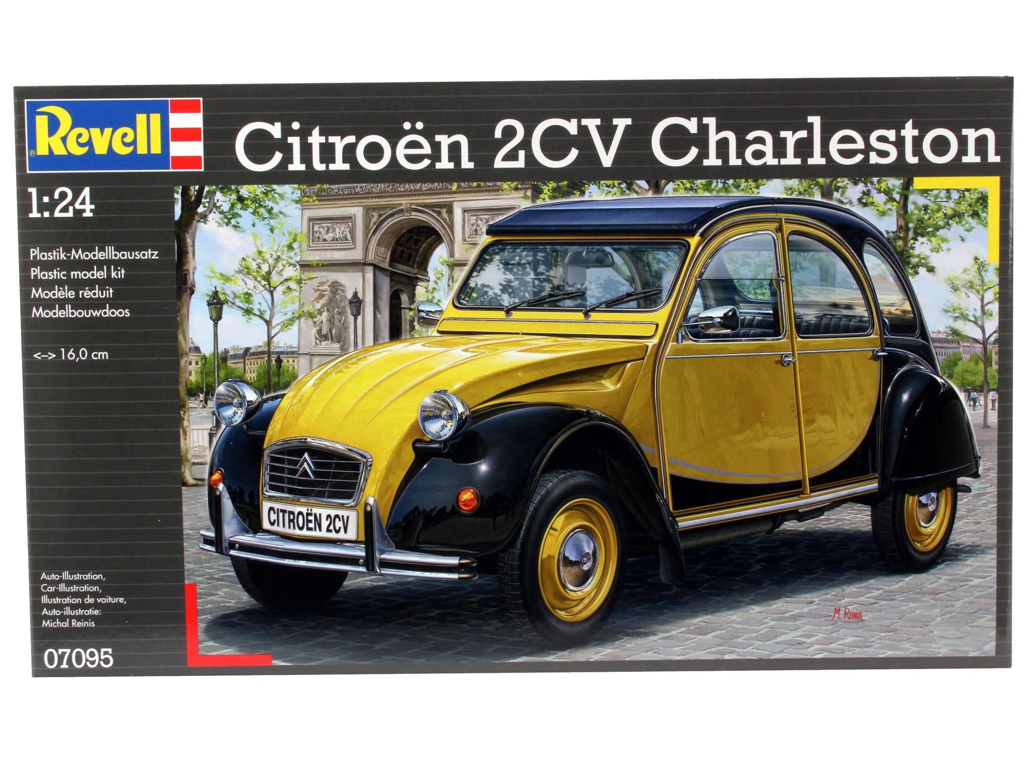 Car Model Kit Revell Citroen 2CV Charleston 1:24 Alternate 1