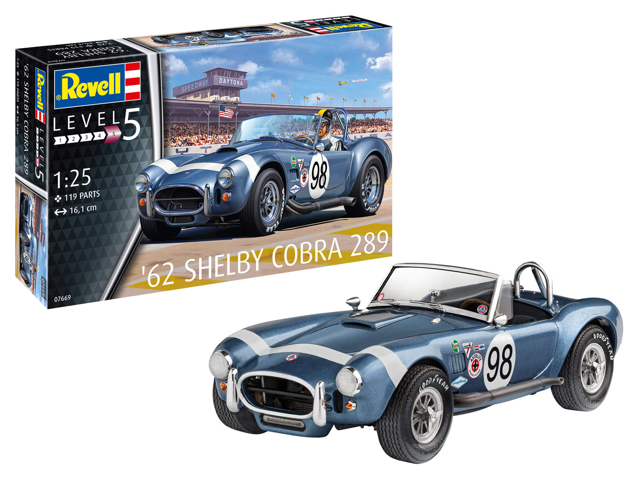 Revell AC Cobra 289 1:25 Car Model Kit