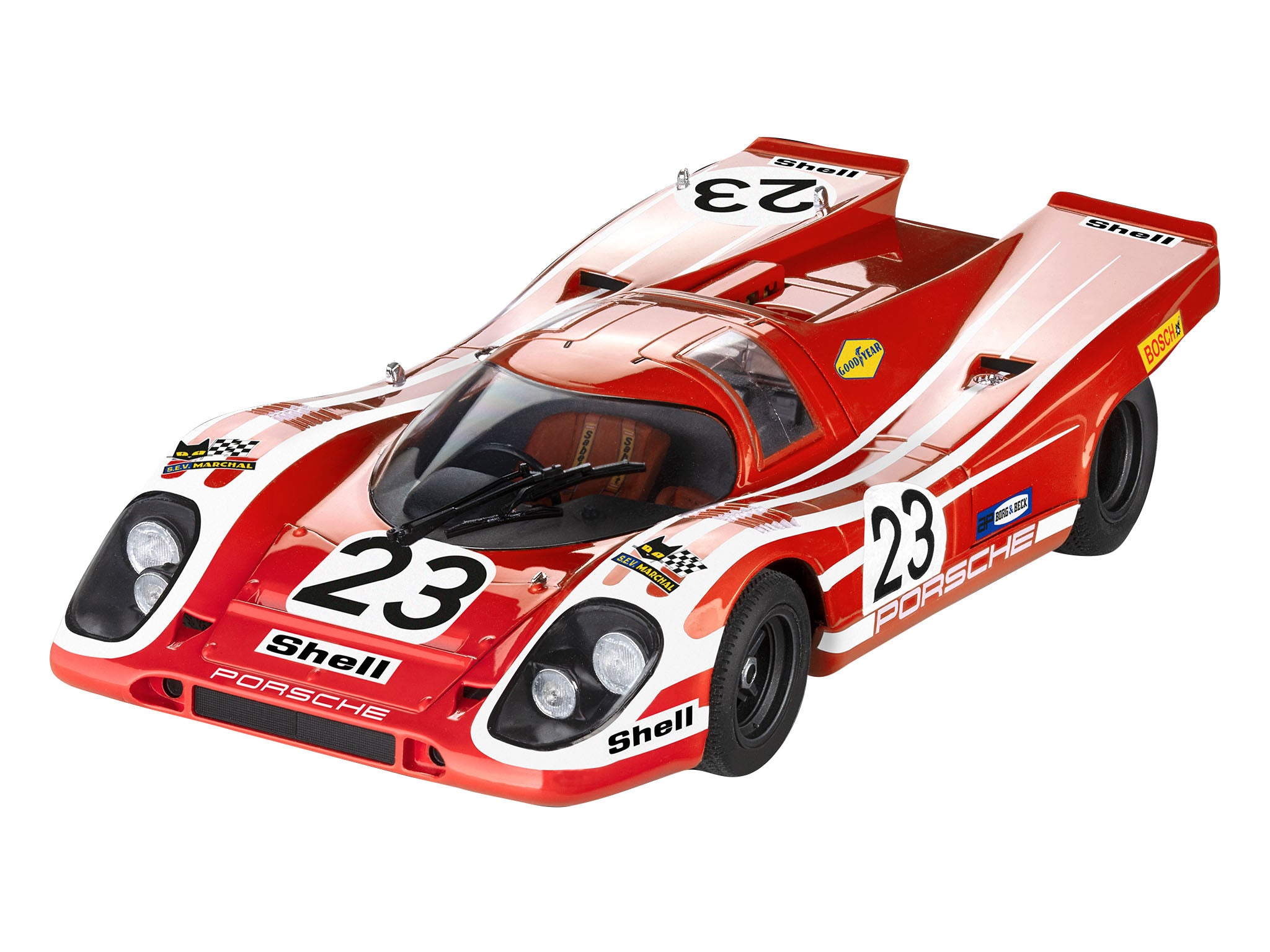 Car Model Kit Revell Porsche 917K Le Mans Winner 1970 1:24 Alternate 1