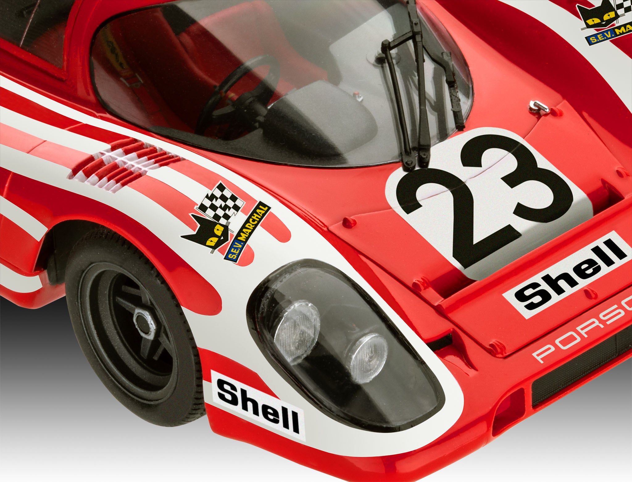 Car Model Kit Revell Porsche 917K Le Mans Winner 1970 1:24 Alternate 2