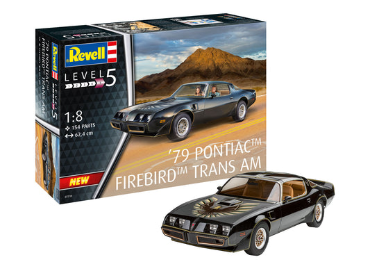 Car Model Kit Revell Pontiac Firebird Trans Am 1:8