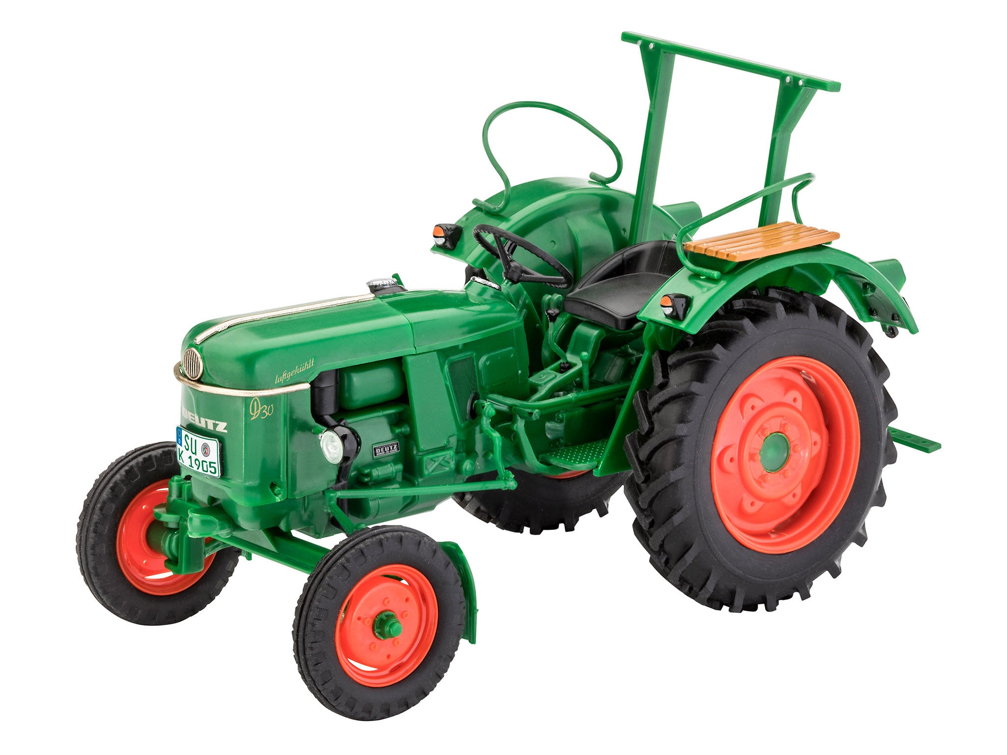 Tractor Model Kit Revell Model Set Deutz D30 Tractor easy-click-system 1:24 Alternate 1