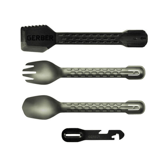 Gerber ComplEat Cook Eat Clean Tong Camping Tableware Set FSG