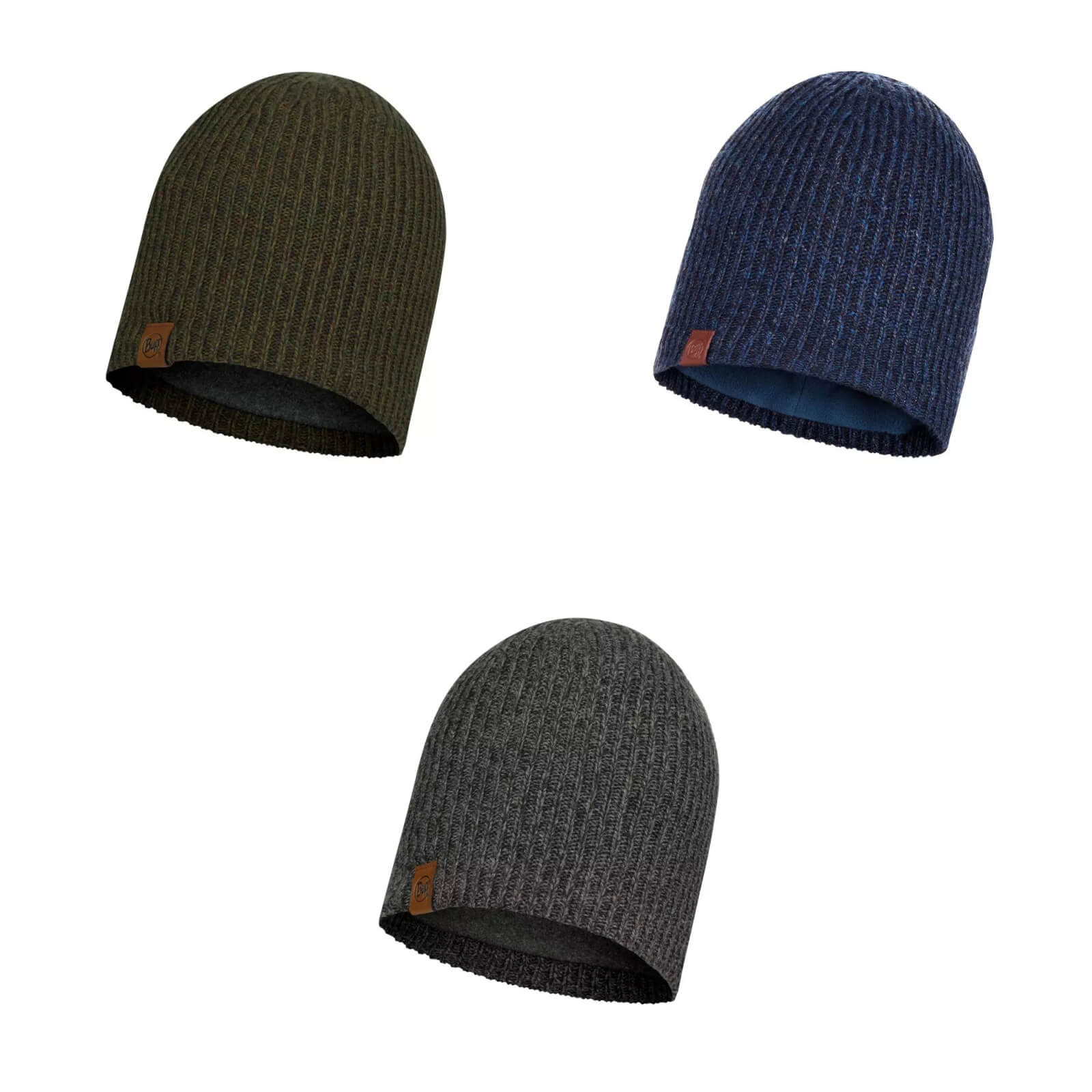 BUFF Knitted and Full Fleece Lyne Beanie Hat Collection