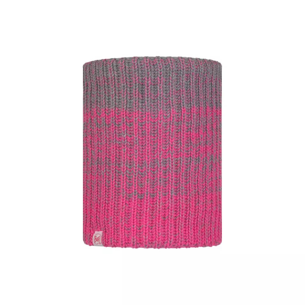 BUFF Knitted and Fleece Band Gella Kid's Sports Neck Scarf Pump Pink