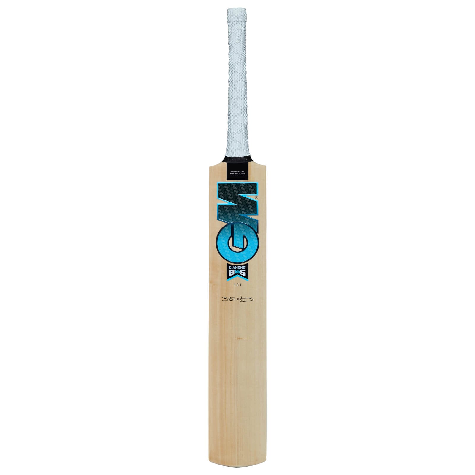 Cricket Bat Gunn & Moore Ben Stokes BS55 Diamond 101 Kashmir Willow Short Handle
