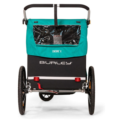 Burley Encore X Turquoise Bike Child Trailer Alternate 2