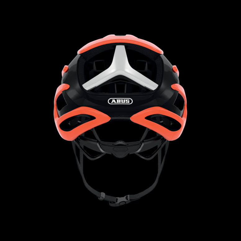 Abus AirBreaker Road Cycling Helmet Orange 51-55cm Alternate 2