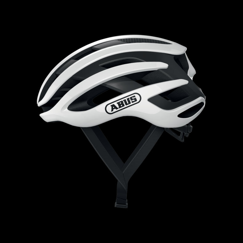 Abus AirBreaker Road Cycling Helmet White 51-55cm