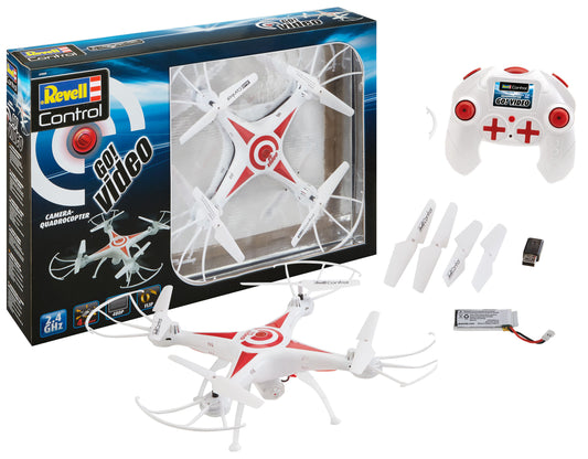 Radio Control Helicopter Revell RC Quadrocopter Go! Video