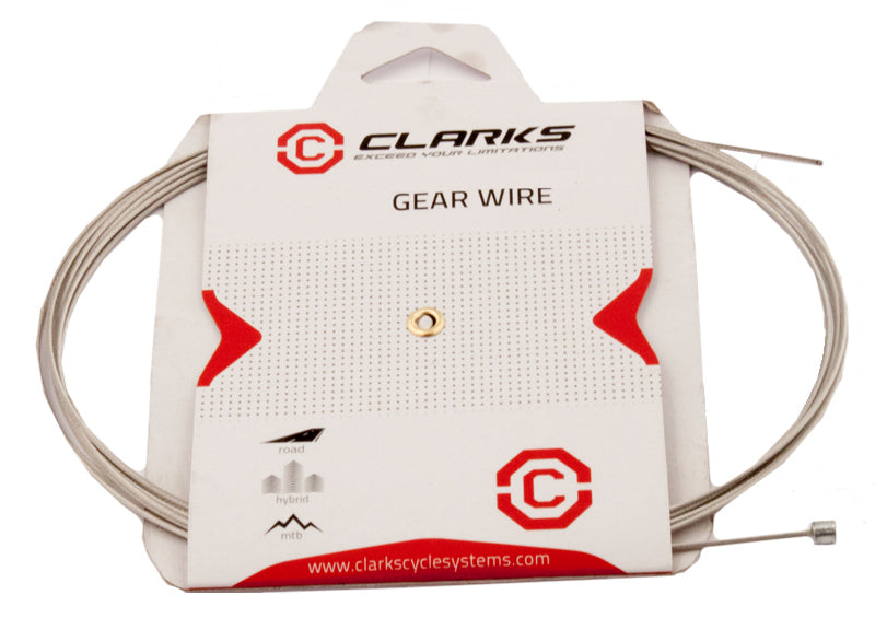 Clarks Galvanised Bike 2275mm Gear Cable