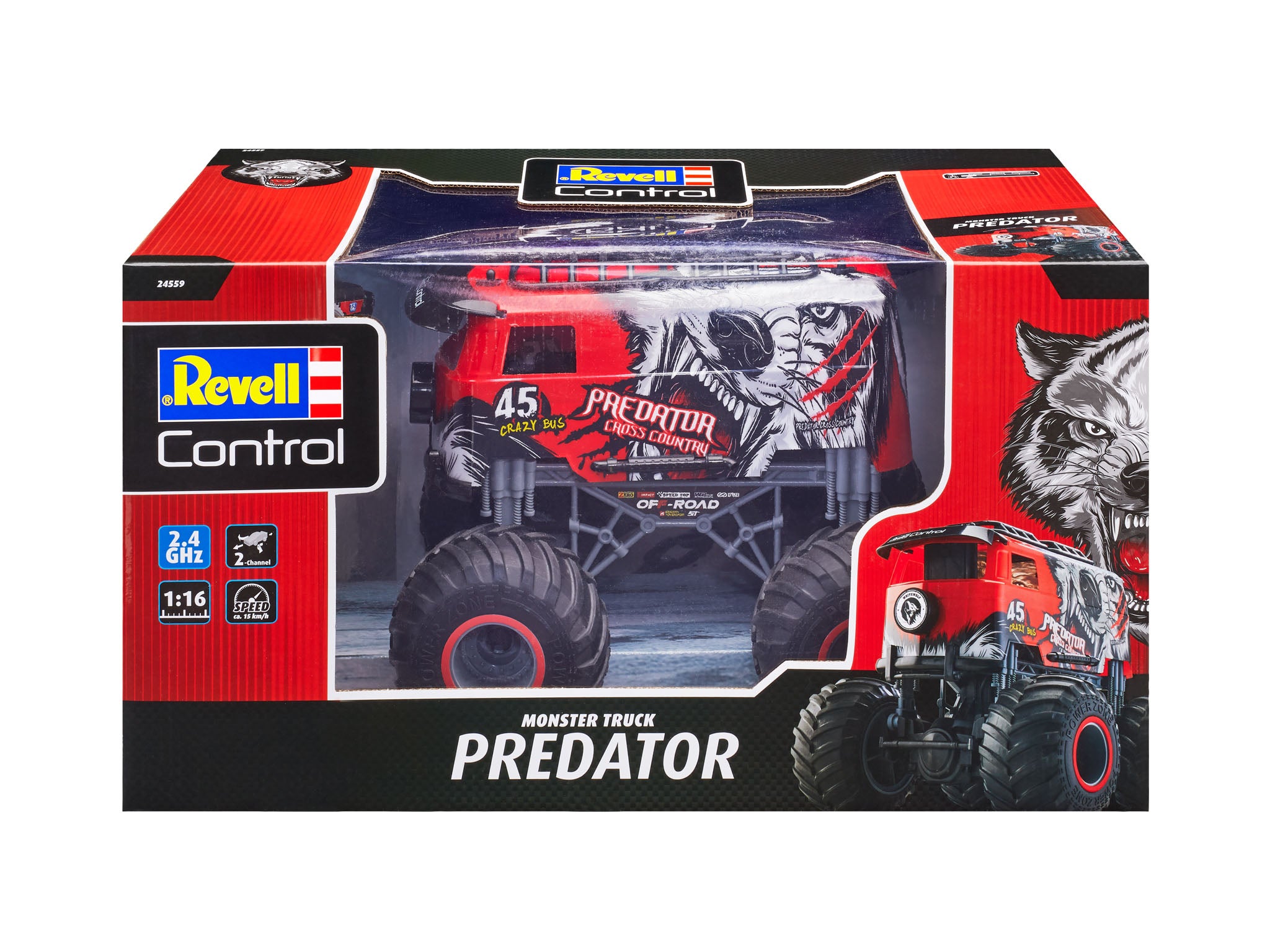 Radio Control Car Revell RC Monster Truck Predator Alternate 1
