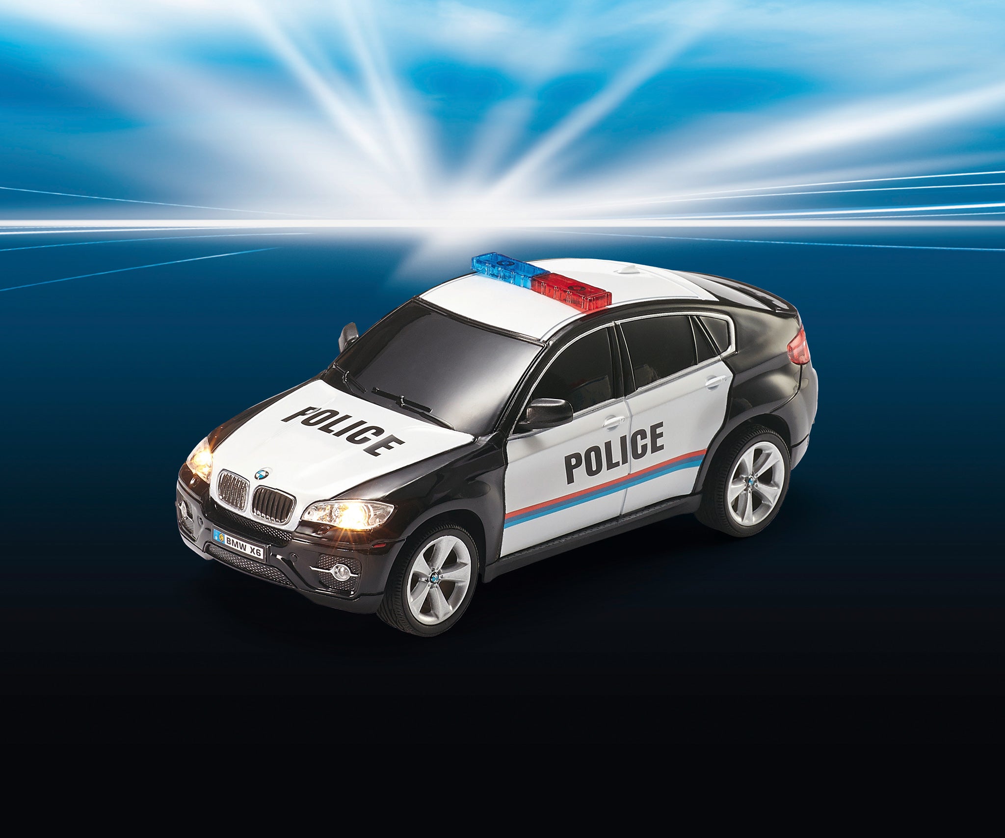 Radio Control Car Revell RC Scale Car BMW X6 Police 1:24 Alternate 3