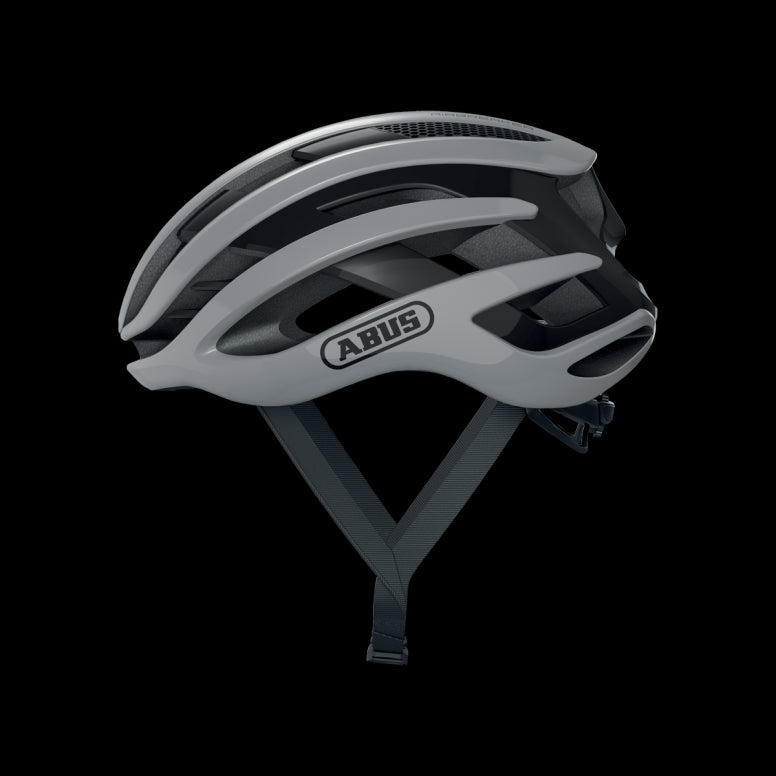 Abus AirBreaker Road Cycling Helmet Race Grey 58-62cm