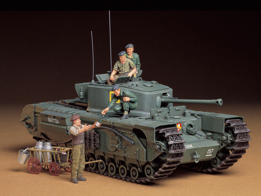 Tamiya British Infantry Churchill Mk.VII 1:35 Scale Tank Model Kit