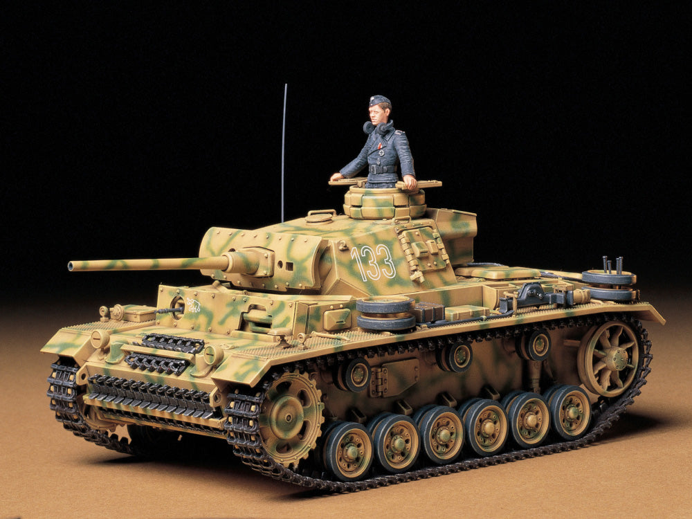 Tamiya German Panzer III L-Type 1:35 Scale Tank Model Kit