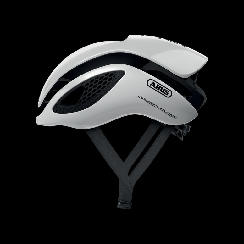 Abus GameChanger Road Cycling Helmet White 51-55cm