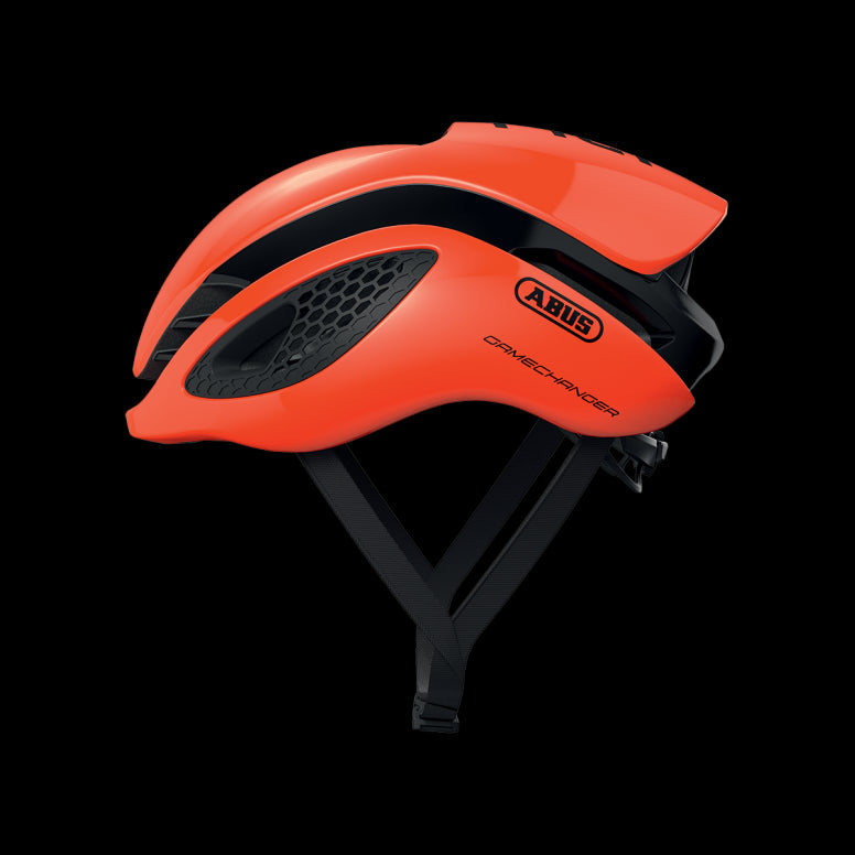 Abus GameChanger Road Cycling Helmet Orange 51-55cm