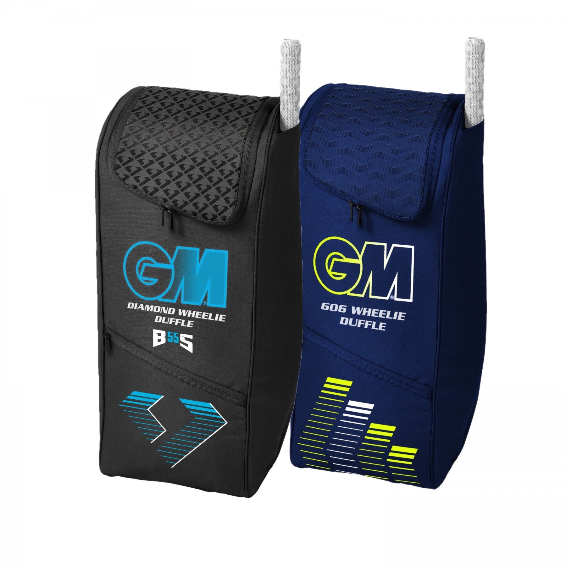 Gunn & Moore Diamond Wheelie Duffle Cricket Bag Accessory Black/Diamond