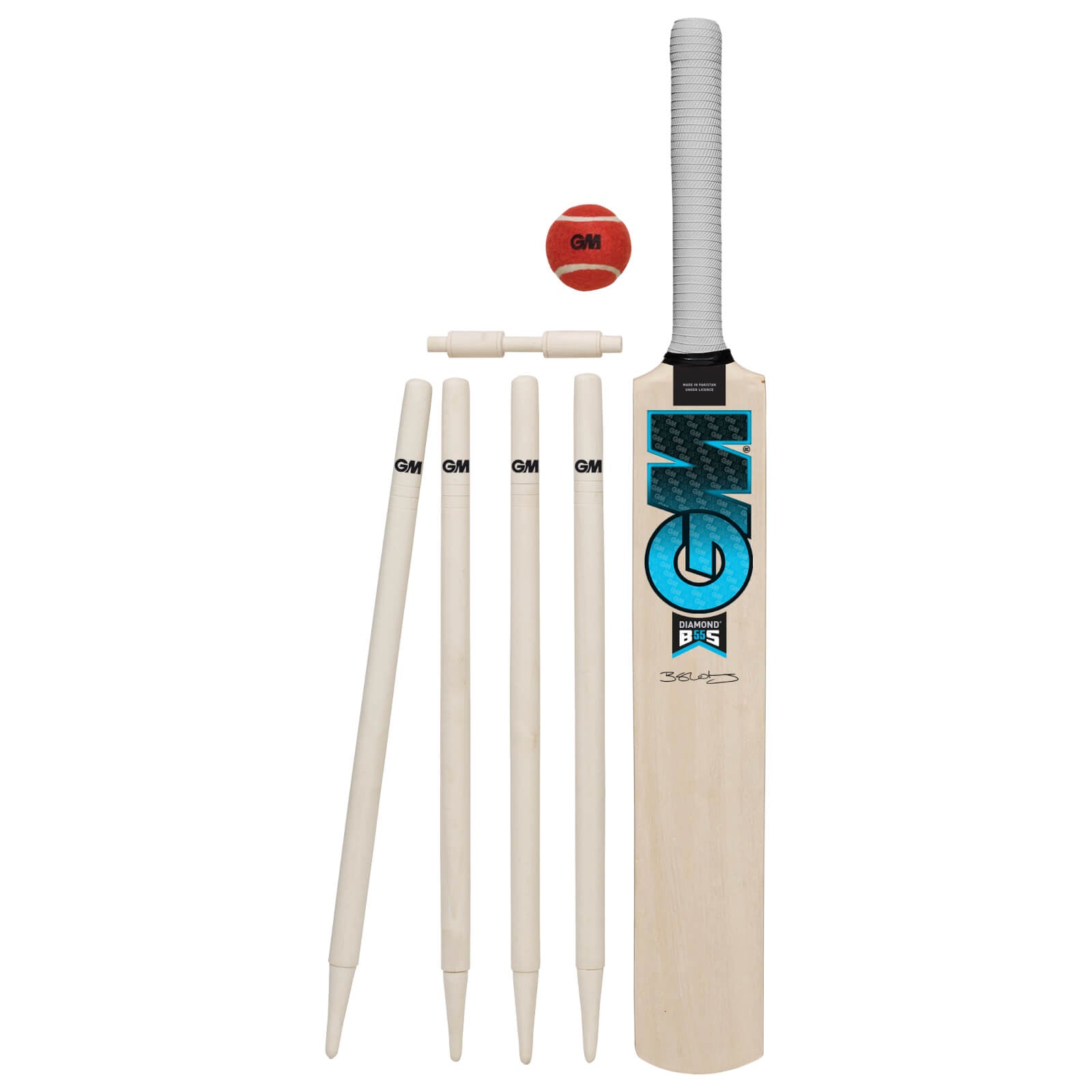 Cricket Bat Set Gunn & Moore Ben Stokes BS55 Diamond Wooden Size 1 Alternate 1