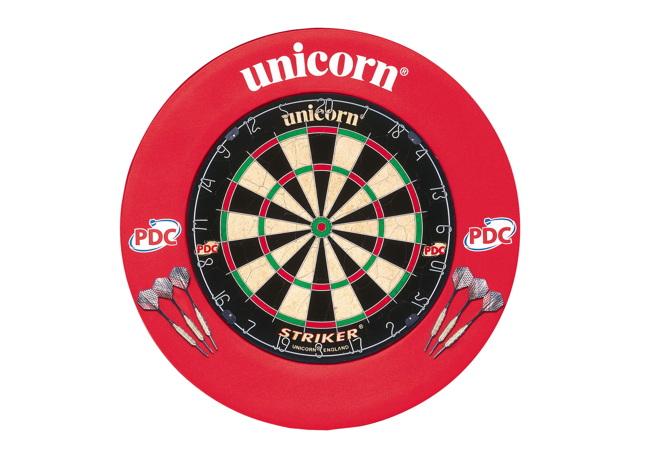 Unicorn Striker With Surround Dartboard
