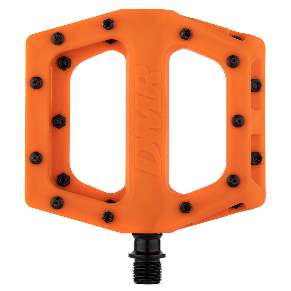 DMR V11 Plastic 9/16 Inch Platform Bike Pedals Orange
