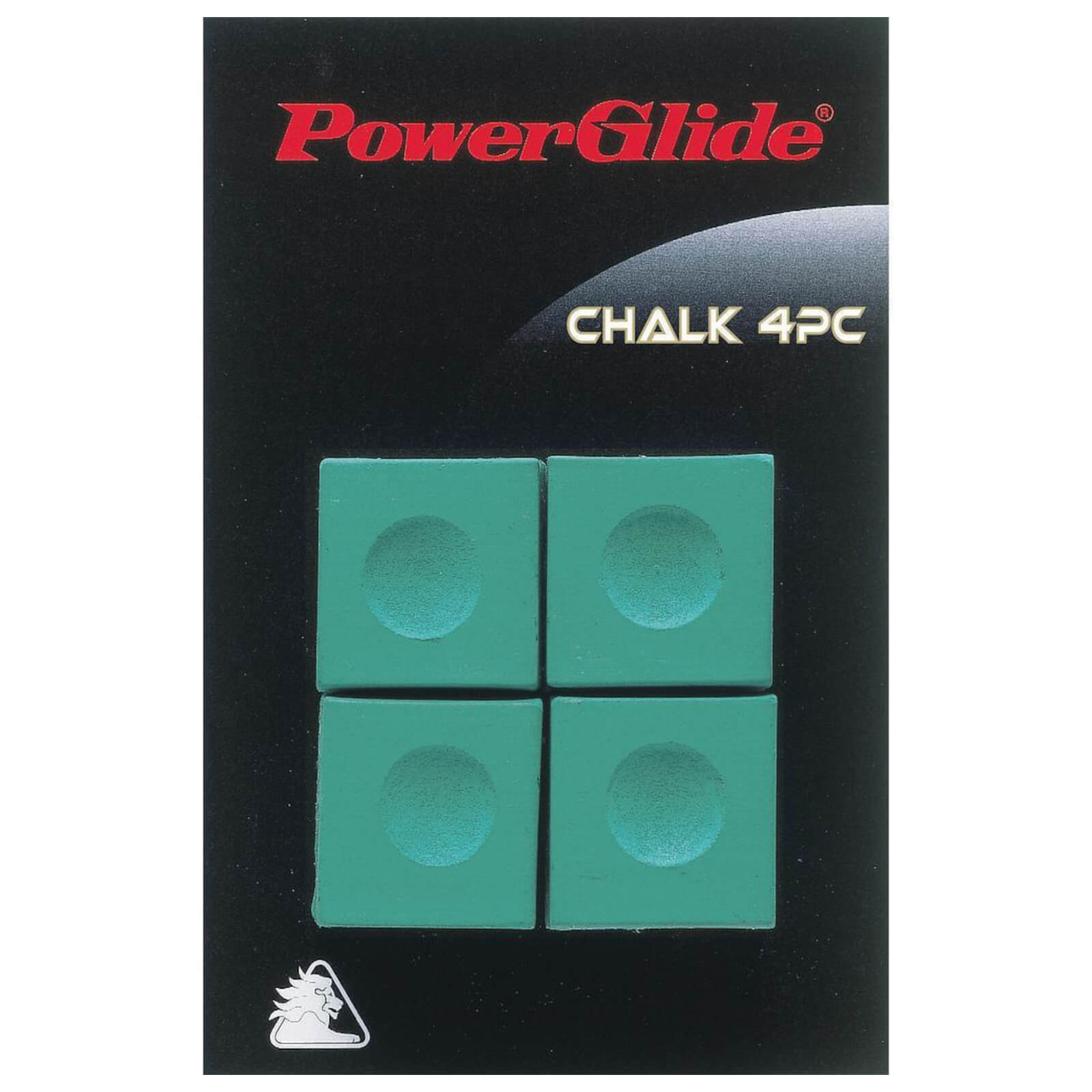 PowerGlide CHALK GREEN  4 PC Snooker Accessory Green