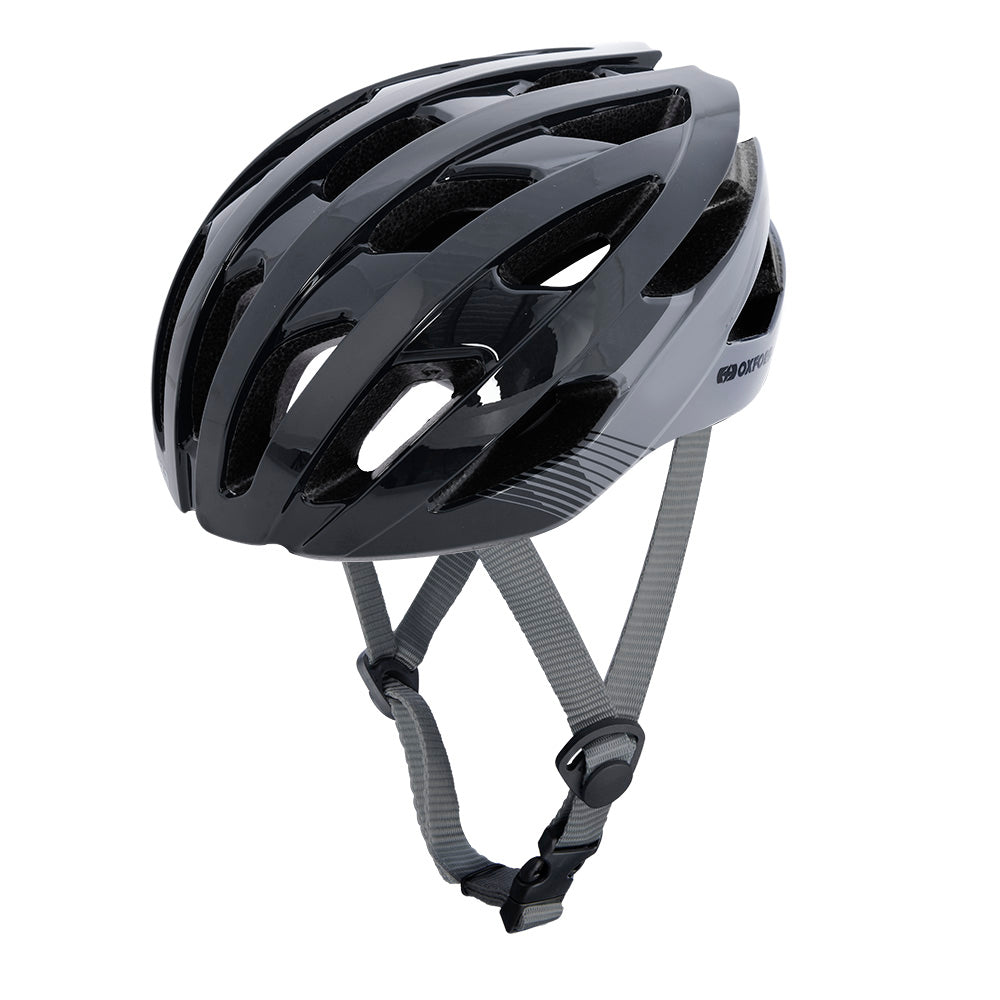 Oxford Raven Road Cycling Helmet Black 54-58cm