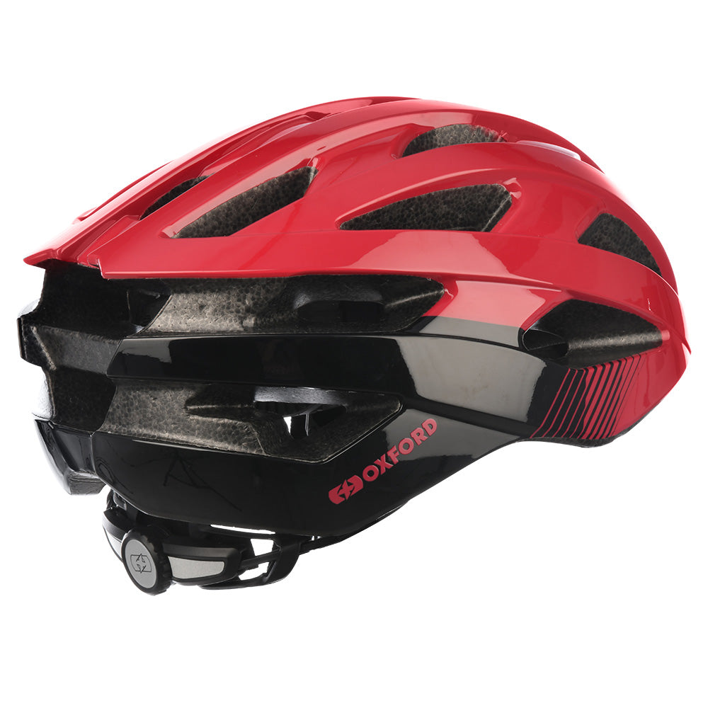 Oxford Raven Road Cycling Helmet Red 54-58cm Alternate 1