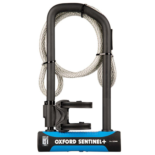 Oxford Sentinel Pro Duo 320x177mm With Cable Bike D-Lock