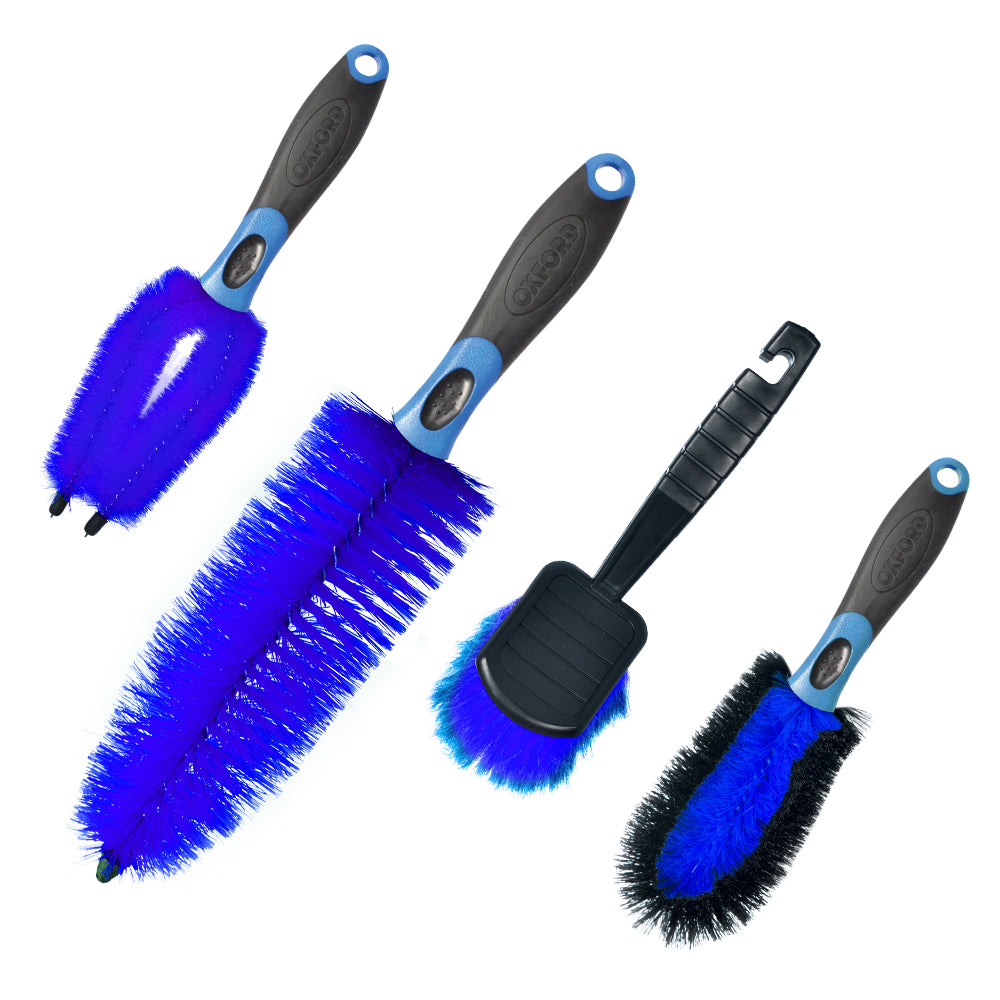 Oxford Brush & Scrub Bike Cleaning Brush Kit