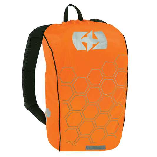 Oxford Bright Backpack Reflective Bag Cover Orange