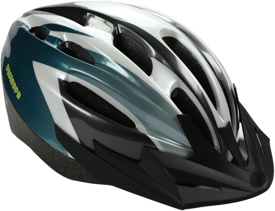 Raleigh Cyclepro Trace Cycling Helmet Blue/Silver 58-61cm