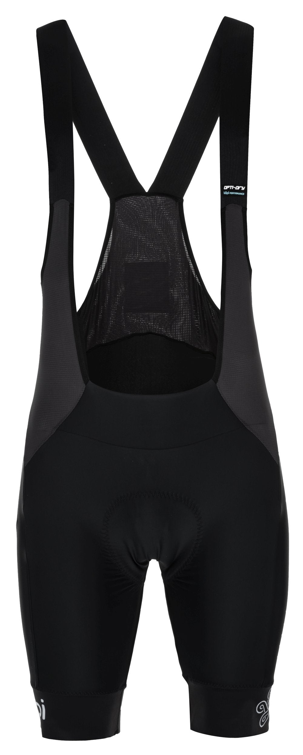 Men's Road Bike Bib Shorts Kilpi MURIA-M Black XXX Large