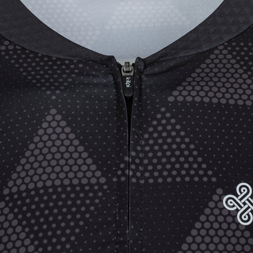 Men's Short Sleeve Cycling Jersey Kilpi SALETTA-M Black XXX Large Alternate 4