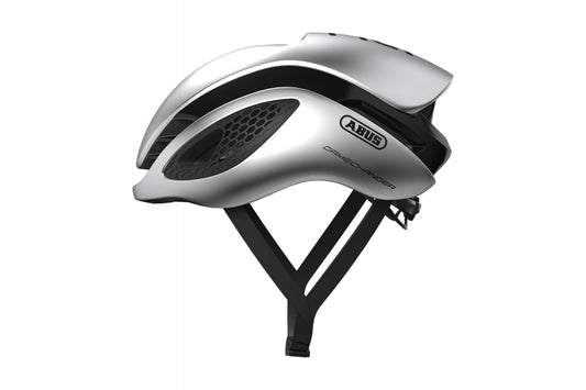 Abus GameChanger Road Cycling Helmet Silver 52-58cm