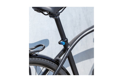 Bike Accessory Security Lock Abus Nutfix for Seatpost Clamp Silver 30.0mm Alternate 3