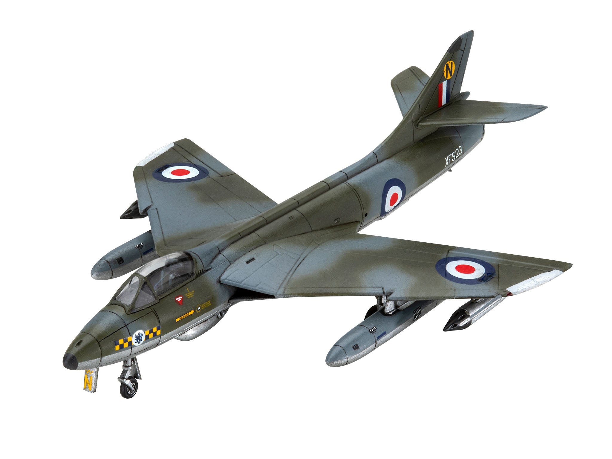 Plane Model Kit Revell Model Set Hawker Hunter FGA.9 1:72 Alternate 1