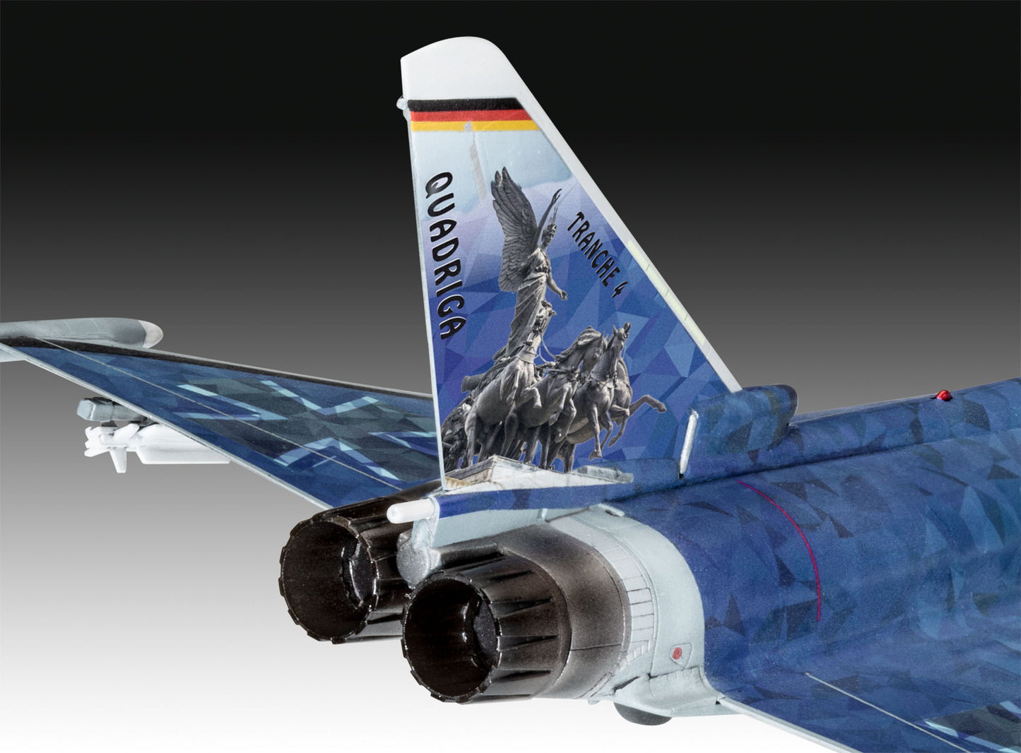 Plane Model Kit Revell Model Set Eurofighter Luftwaffe 2020 Quadriga 1:72 Alternate 4